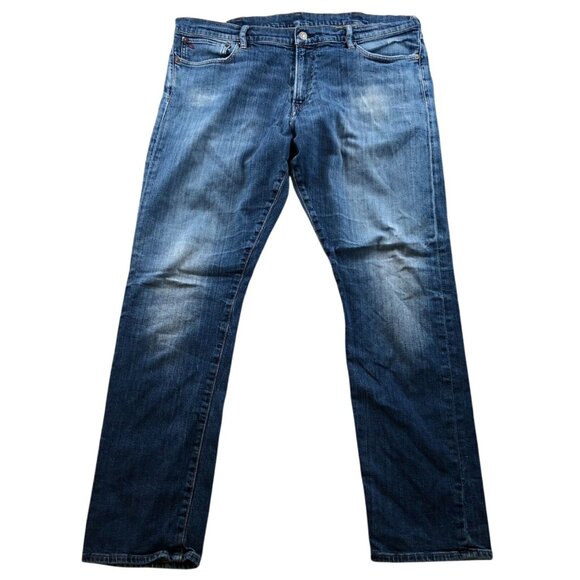Polo Ralph Lauren Mens Jeans Size 38x32 Straight Classic Blue Denim Y2K - Picture 1 of 16